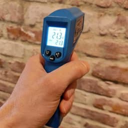 IR Termometer (-50 - 550 C) Måler gulvtemp. i pizzaovnen