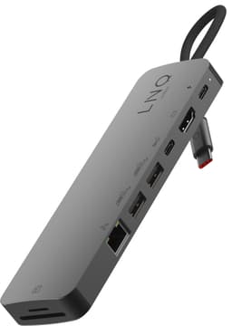 LinQ 9in1 SSD Pro USB-C-hubb