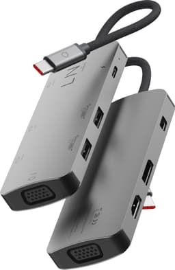 LinQ 7-i-1 USB-C-hubb