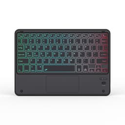Bluetooth-tastatur med berøringsplate QWERTY Svart