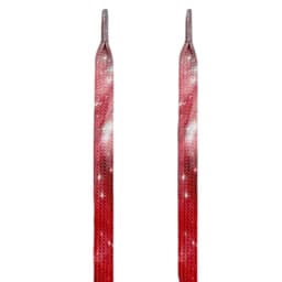 Cool galaxy litteät kengännauhat 1 pari Punainen 1.4 m