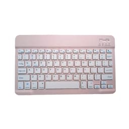 Trådløst Bluetooth-tastatur Firkantet nøkkelhette Rosa 10 inch