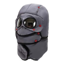 Winter Aviator Cavalry Cap Harmaa