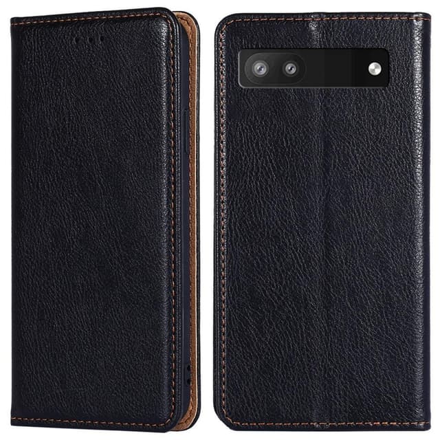 Google Pixel 6a Plånboksfodral Exklusivt Svart