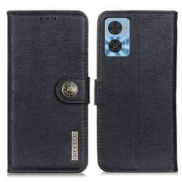 KHAZNEH Motorola Moto E22 4G/E22i 4G Lommebok-deksel - Svart