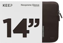 KEEP 14" PC neoprenfodral (Java Brown)