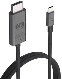 LinQ 8K Pro USB-C til DisplayPort kabel (2m)