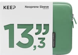 KEEP 13.3" PC neoprenfodral  (Jade Green)