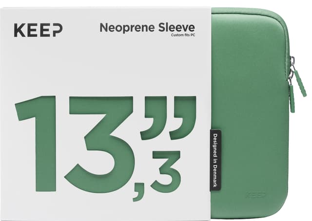 KEEP 13.3" PC neoprenfodral (Jade