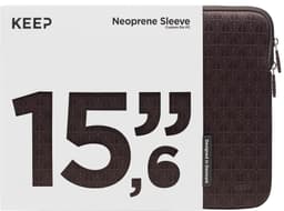 KEEP 15.6" PC neoprenfodral (Java Mid Century Brown)