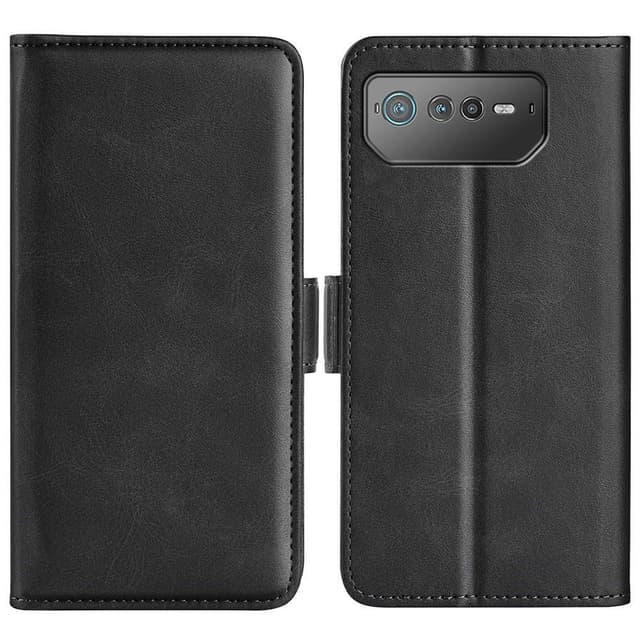 SKALO Asus ROG Phone 6/6Pro/6D/6D Ultimate 5G Premium Plånboksfodral - Svart