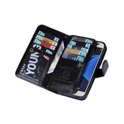 Dobbelflip magnet 2i1 Samsung Galaxy S7 (SM-G930F)  - Svart