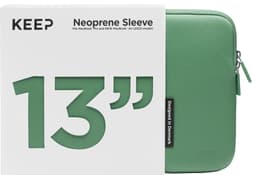 KEEP MacBook sleeve 13” (Jade Green)