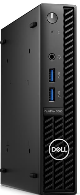DELL OptiPlex 3000 i5-12500T MFF Intel® Core™ i5 8 GB DDR4-SDRAM 256 GB SSD Windows 10 Pro Mini-PC Svart