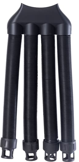 Hedgehog Octopus slangadapter (svart)