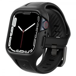 Spigen Apple Watch 41mm Skal med Armband Liquid Air Pro Svart