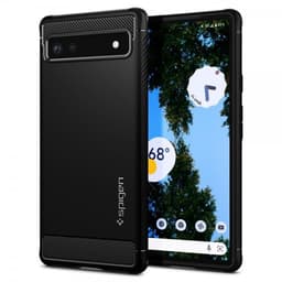Spigen Google Pixel 6a Cover Rugged Armor Matte Black
