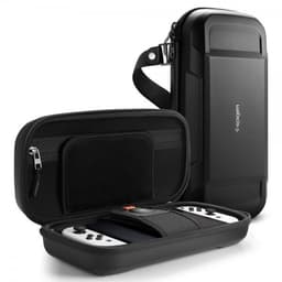 Spigen Nintendo Switch OLED Etui Rugged Armor Pro Svart