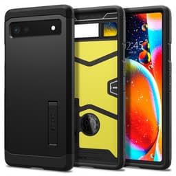 Spigen Google Pixel 6a Skal Tough Armor Svart