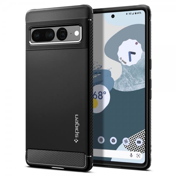 Spigen Google Pixel 7 Pro Kuori Rugged Armor Matte Black