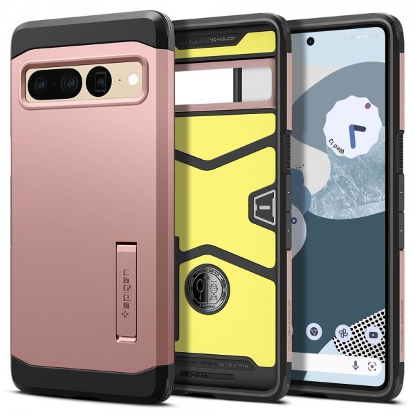 Spigen Google Pixel 7 Pro Skal Tough Armor Roseguld