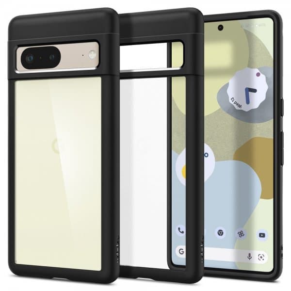 Spigen Google Pixel 7 Deksel Ultra Hybrid Matte Black