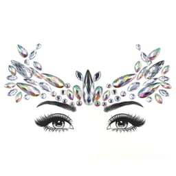 DIY Rhinestone Stickers Set 1-ark #L0337 Flerfarget