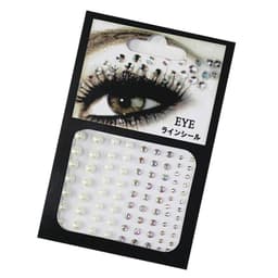 DIY Rhinestone Stickers Set 1-ark #09 Flerfarget