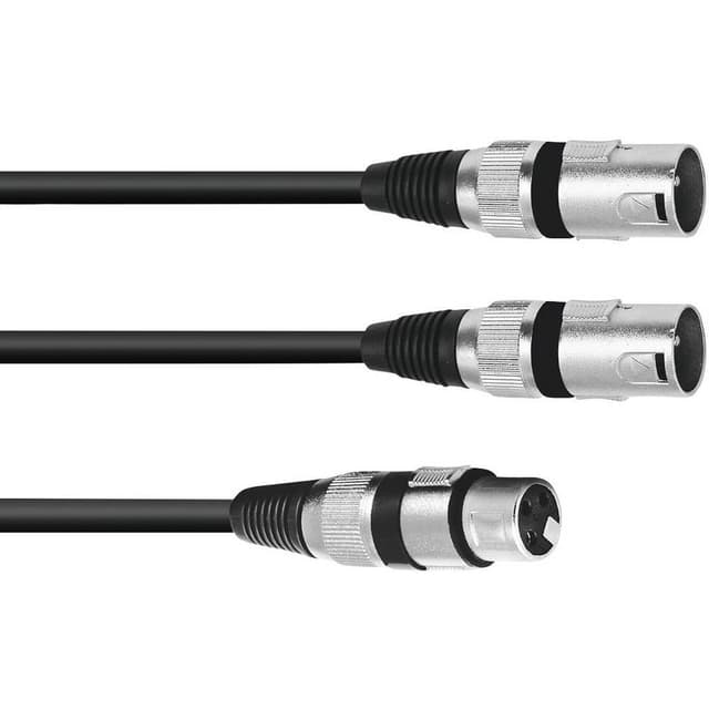 Omnitronic 30225205 XLR Adapterkabel [1x XLR-kontakt