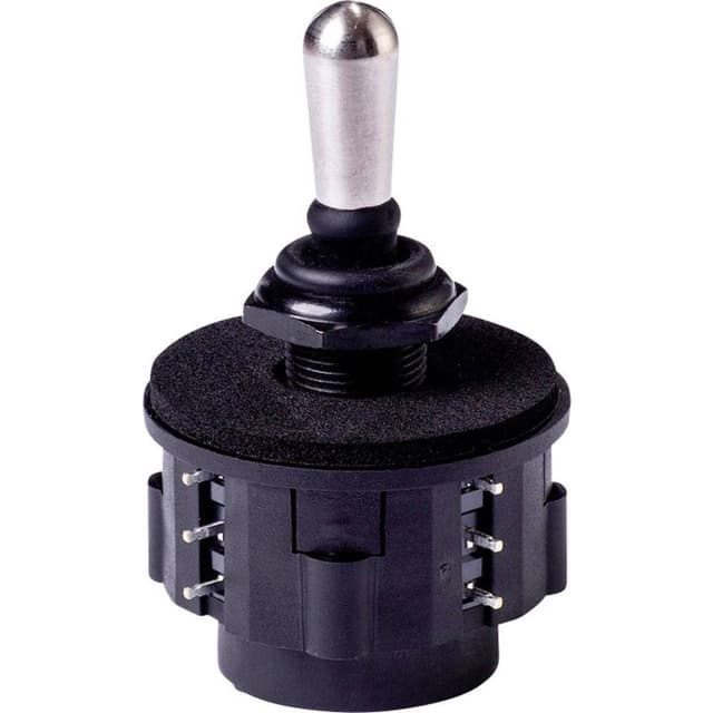 Joystick 125 V/AC Rak spak Lödning IP67 APEM NZAA1135 1