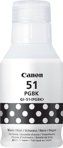 Canon GI-51 flaske med sort blekk