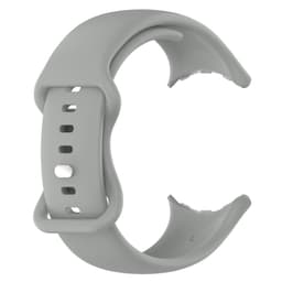 Klokkebånd silikon for kvinner Grå Google Pixel Watch