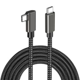 Type-C til Type-C Link-kabel Mørk grå 5 m Oculus Quest 1/2