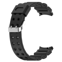 Klokkebånd TPU 2-pak Sort Samsung Galaxy Watch 5/5 Pro/4/4 Classic/3 41 mm