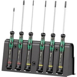 Elektronik och finmekanik Skruvmejsel set 6 delar Wera