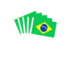 2022 World Cup flag Brasilien 5-Pack MultiColor