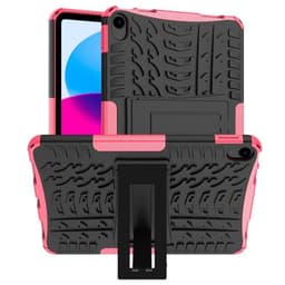 Iskunkestävä kuori jalustalla Apple iPad 10.9 (2022) - Vaaleanpunain