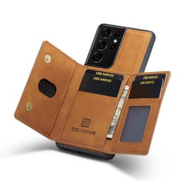 DG-Ming M2 cover Samsung Galaxy S21 Ultra - Brun