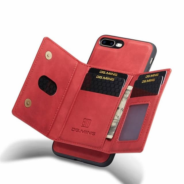 DG-Ming M2 kuori Apple iPhone 7 Plus - Punainen