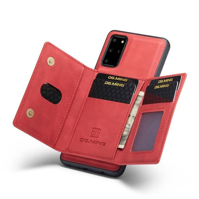 DG-Ming M2 kuori Samsung Galaxy S20 Plus - Punainen