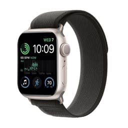 Tactik nailon ranneke Apple Watch SE 2022 (40mm) - Blackroom Grey