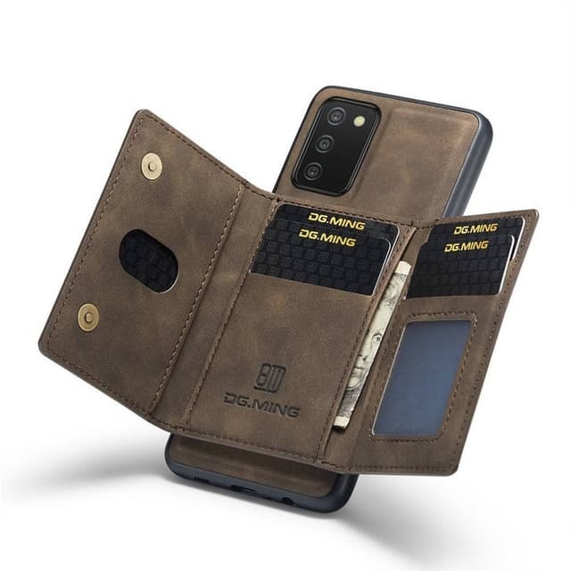 DG-Ming M2 kuori Samsung Galaxy A03s - Coffee