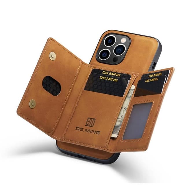 DG-Ming M2 cover Apple iPhone 14 Pro - Brun