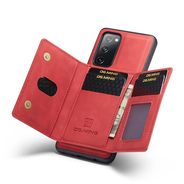DG-Ming M2 kuori Samsung Galaxy S20 FE - Punainen