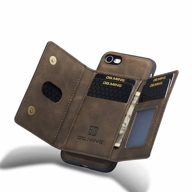 DG-Ming M2 deksel Apple iPhone SE 2022 - Coffee