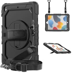 Hybrid cover med skulderrem Apple iPad 10.2 (2021) - Sort