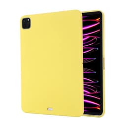 Liquid silikone cover Apple iPad Pro 12.9 (2022) - Gul
