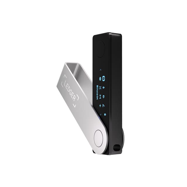Ledger Nano X hårdvaruplånbok - Onyx