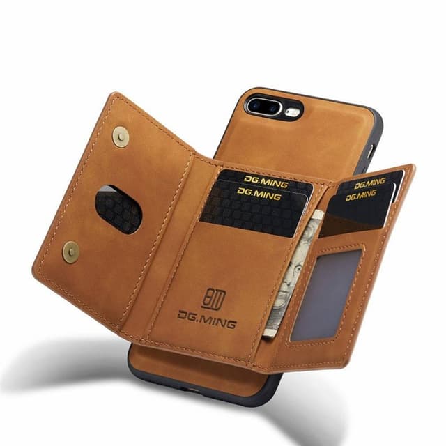 DG-Ming M2 deksel Apple iPhone 8 Plus - Brun