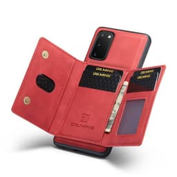 DG-Ming M2 kuori Samsung Galaxy S20 - Punainen